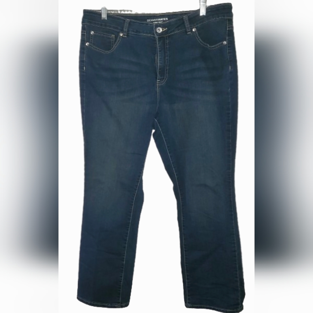[16 x30" inseam] Denver Hayes ~ Hanna High-Rise Curve-Tech Jeans